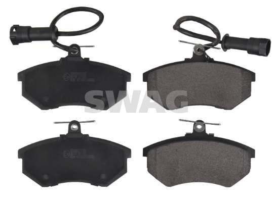 set placute frana,frana disc 30 91 6066 SWAG